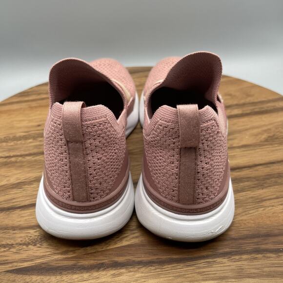 APL TechLoom Bliss Shoes Womens Size 8.5 Pink Slip On Athletic Running Sneakers - Picture 4 of 8